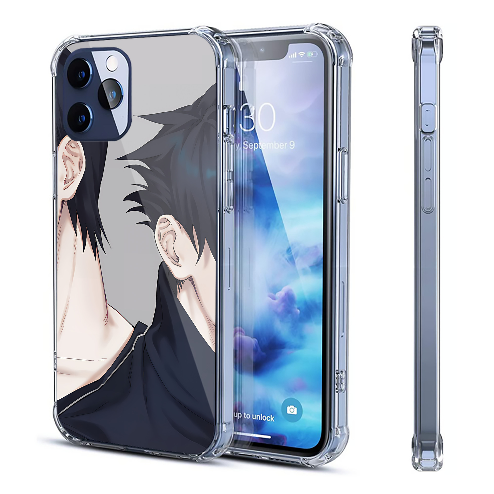 （画像用） SPY×FAMILY间谍家家酒 【iPhone 12シリーズ対応】透明スマホケース（クリアソフトケース）